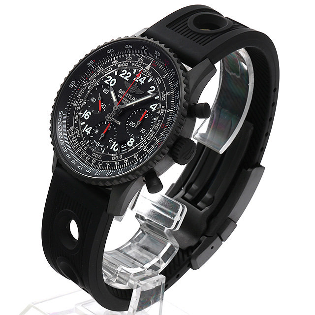 ナビタイマー コスモノート ブラックスチール 世界限定1000本 M020B79ORB(MB0210) サブ画像１