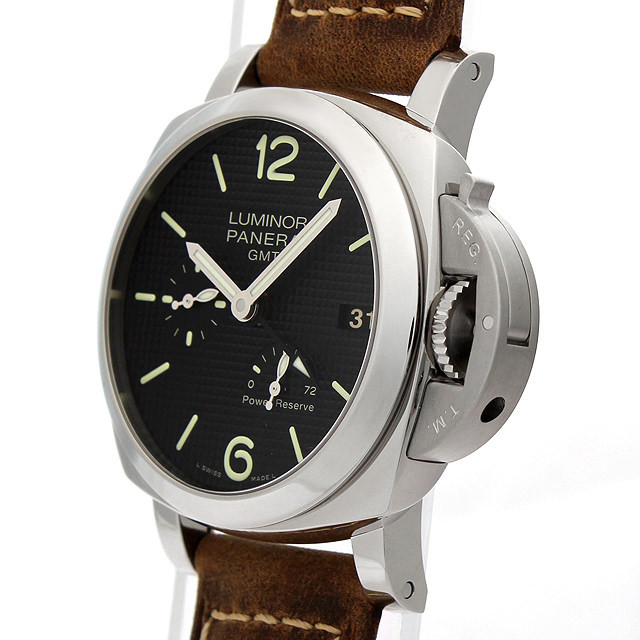 Luminor 1950 3 Days GMT Power Reserve Automatic Acciaio PAM00537 Sub-image 1