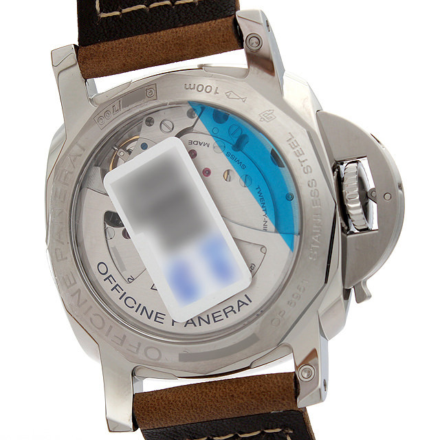 Luminor 1950 3 Days GMT Power Reserve Automatic Acciaio PAM00537 Sub-image 2