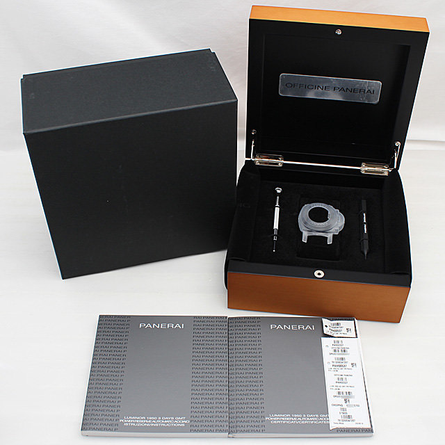 Luminor 1950 3 Days GMT Power Reserve Automatic Acciaio PAM00537 Sub-image 5