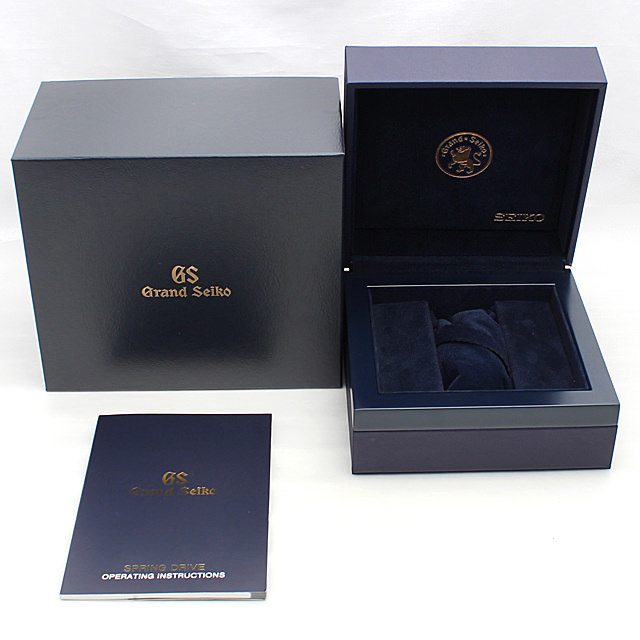 グランドセイコー スプリングドライブ マスターショップ限定 SBGA011 未使用 メンズ