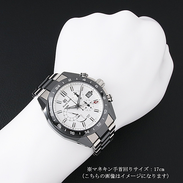 グランドセイコー ブラックセラミックス スプリングドライブGMT SBGC221 未使用 メンズ