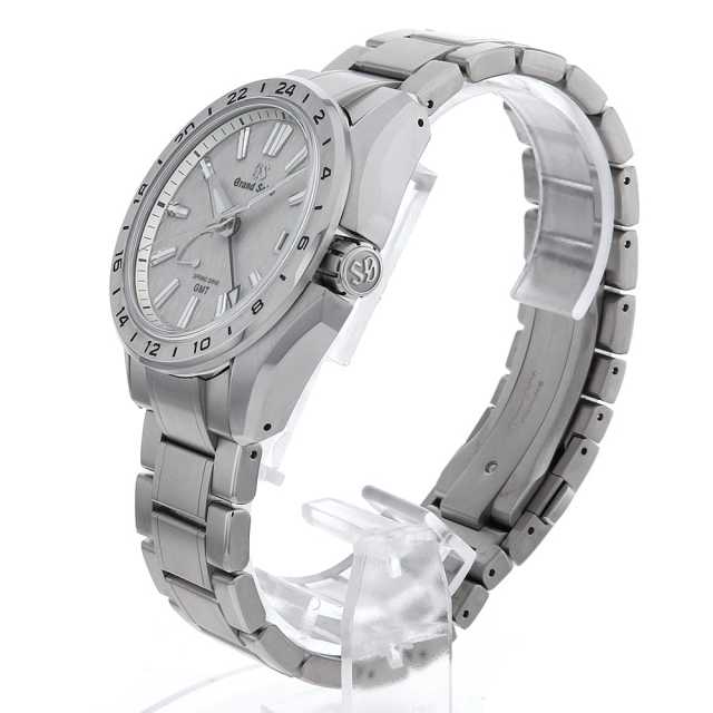 グランドセイコー エボリューション9コレクション スプリングドライブ GMT 朝霧 SBGE285 未使用 メンズ