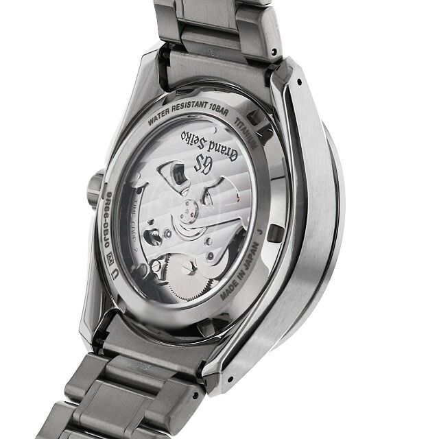 グランドセイコー エボリューション9コレクション スプリングドライブ GMT 朝霧 SBGE285 未使用 メンズ