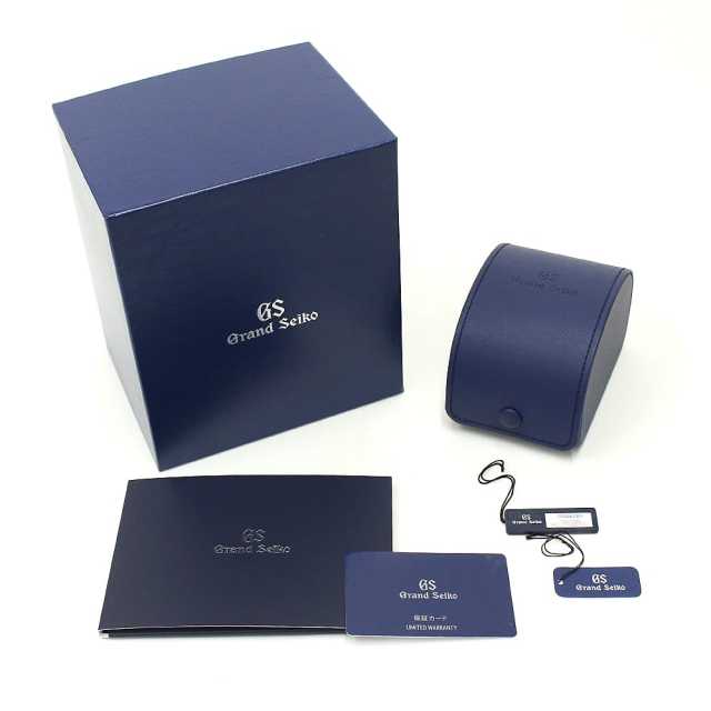 グランドセイコー エボリューション9コレクション スプリングドライブ GMT 朝霧 SBGE285 未使用 メンズ
