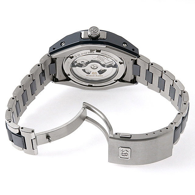 グランドセイコー ブルーセラミックス メカニカルハイビート36000 GMT SBGJ233 未使用 メンズ