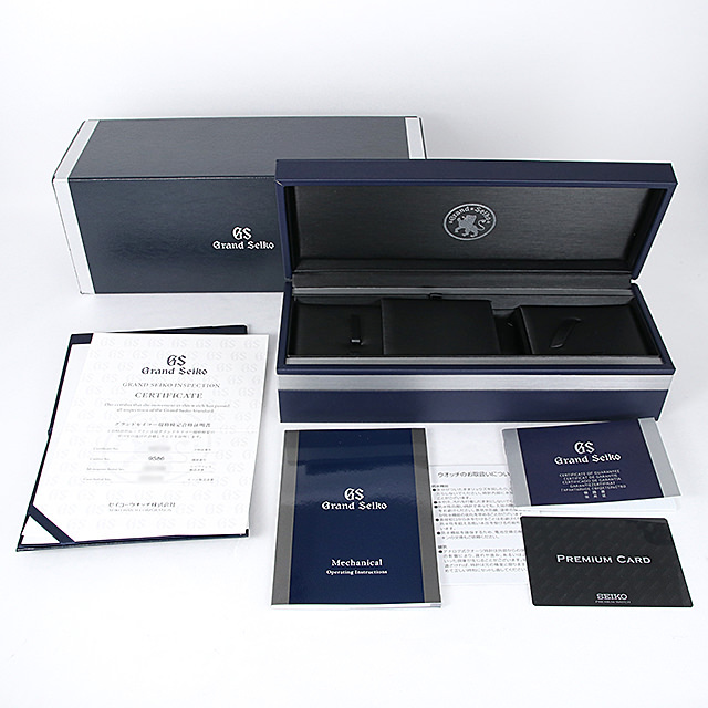 グランドセイコー ブルーセラミックス メカニカルハイビート36000 GMT SBGJ233 未使用 メンズ