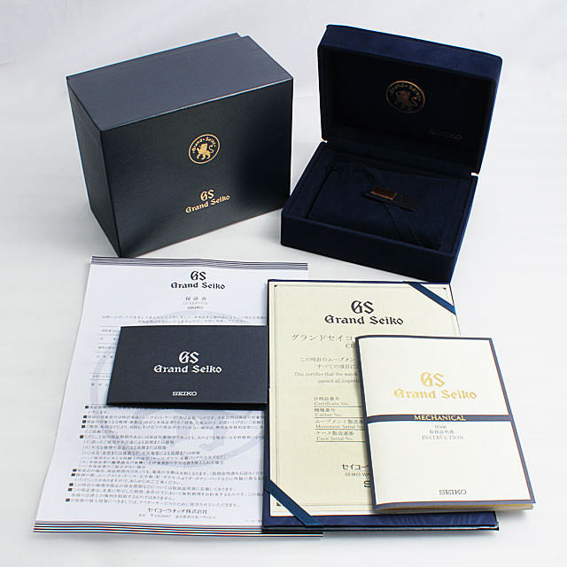 グランドセイコー メカニカル GMT SBGM025 未使用 メンズ