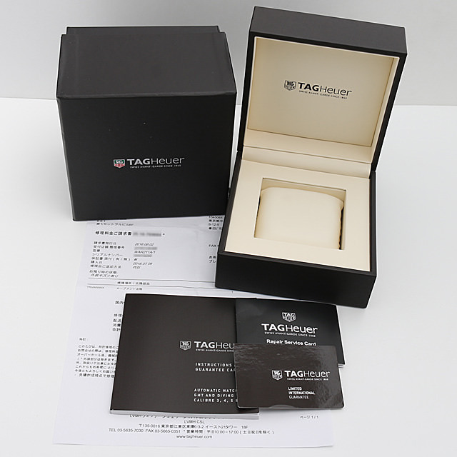 タグホイヤー カレラ キャリバー5 WAR211A.BA0782 未使用 メンズ