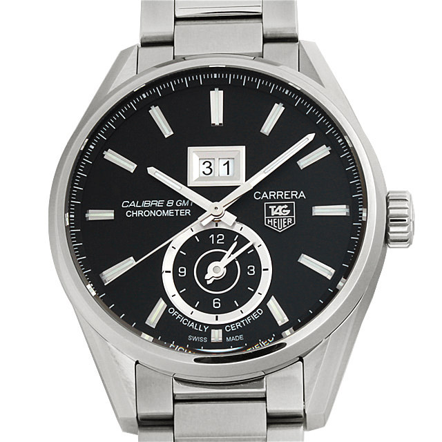 タグホイヤー カレラ グランドデイト GMT WAR5010.BA0723 未使用 メンズ