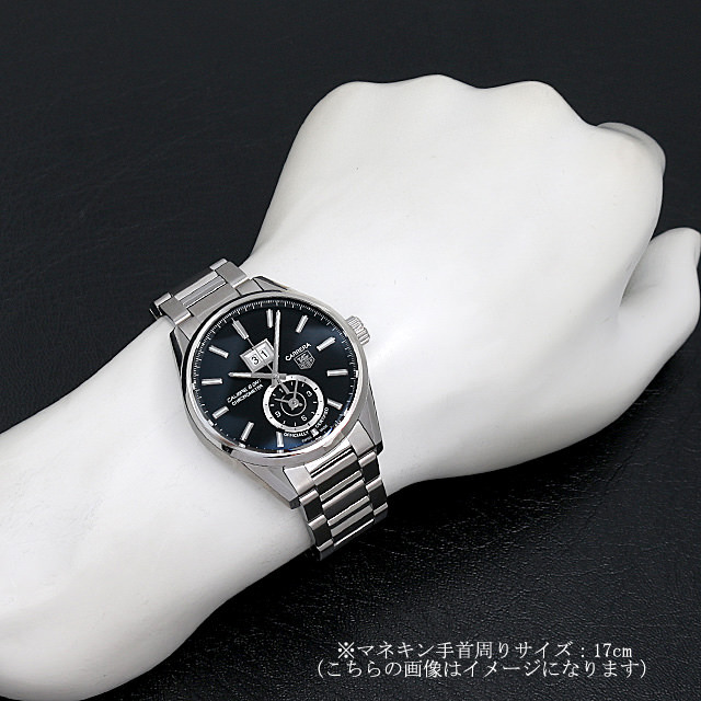 タグホイヤー カレラ グランドデイト GMT WAR5010.BA0723 未使用 メンズ