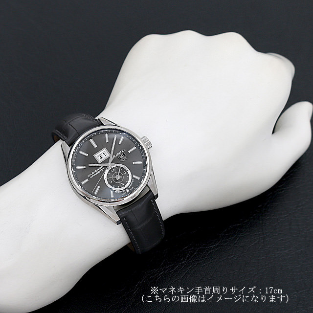 タグホイヤー カレラ グランドデイト GMT WAR5012.FC6326 未使用 メンズ
