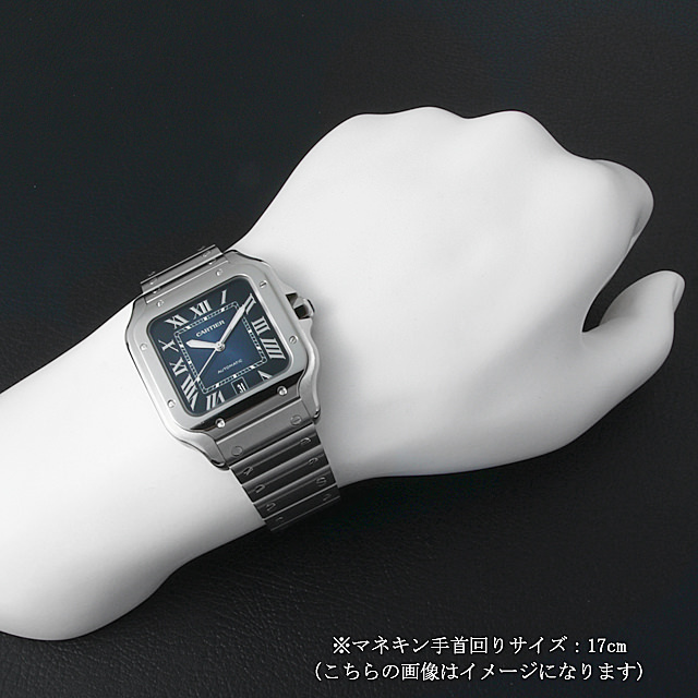 サントス ドゥ カルティエ LM WSSA0030 サブ画像３