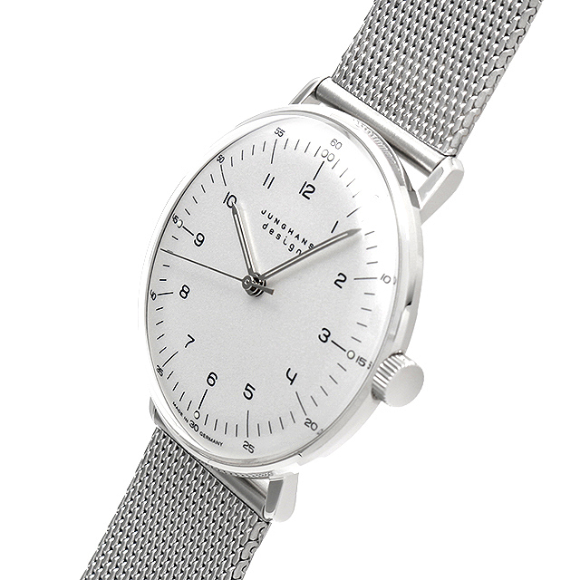【ジャンク品】ユンハンス マックスビル ハンドワインド 中古)JUNGHANS ユンハンス マックスビル ハンドワインド 027