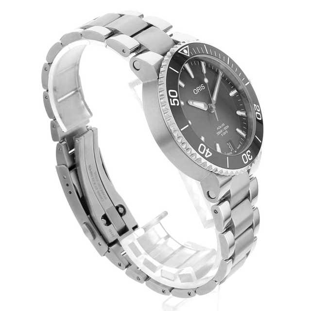 01 400 7769 4154-07 8 22 09PEB グレー Oris（オリス）アクイス
