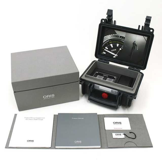 りおです。 01 733 7755 4154-Set MB ブラック Oris（オリス）アクイス