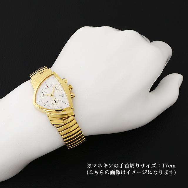 ベンチュラ クロノ クォーツ H24422151 サブ画像３