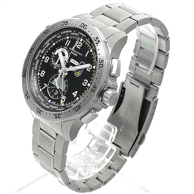 Khaki Aviation Worldtimer Chronograph H76714135 Sub-image 1