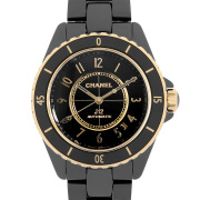 CHANEL 時計　中古 J12 シャネル 時計 メンズ 自動巻 2重ダイヤベゼル ダイヤブレス