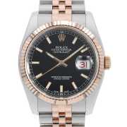 ロレックス デイトジャスト メンズ SS/ERG(PG) ステンレススティール