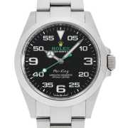 ロレックス　エアキング　ROLEX 14000M Y640983 メンズ　自動巻 トケマー:最終値下げ ロレックス エアキング 14000M 付属品完備 ブルー369