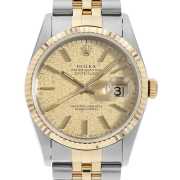 ROLEX メンズ腕時計 シルバー/ゴールド ロレックス デイトジャスト メンズ ステンレススティール