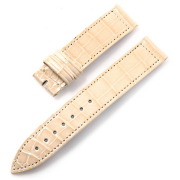RASINオリジナル クロコダイル 裏ラバーネイビーブルー 20mm 未使用 RASINオリジナル クロコダイル 裏ラバーネイビーブルー 20mm 未