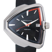 Hamilton ベンチュラエルビス80h2455110ブラッククオーツ　中古品 ベンチュラ Elvis80 Auto - ダイヤルカラー:ブラック