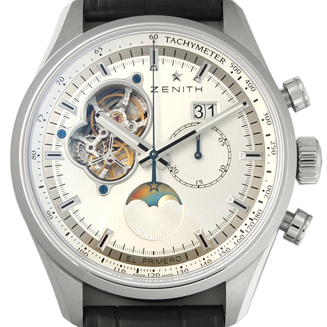 クロノマスターオープン エルプリメロ グランドデイト ムーン＆サンフェイズ 03.2160.4047/01.C713 メイン画像