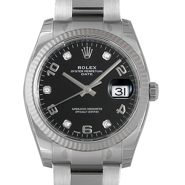 オイスターパーペチュアルデイト 5Pダイヤ 115234G メイン画像