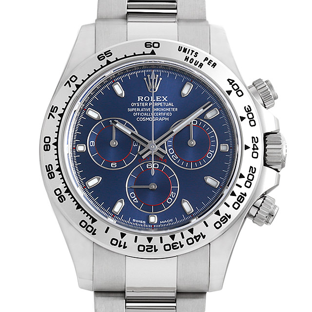 ロレックス コスモグラフ デイトナ 116509 ブルー 新品 メンズ
