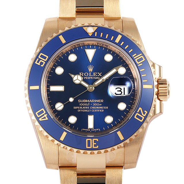 ロレックス サブマリーナ デイト 116618LB 新品 メンズ