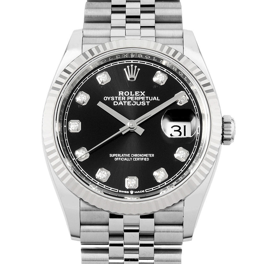 デイトジャスト 36 10Pダイヤ 126234G メイン画像