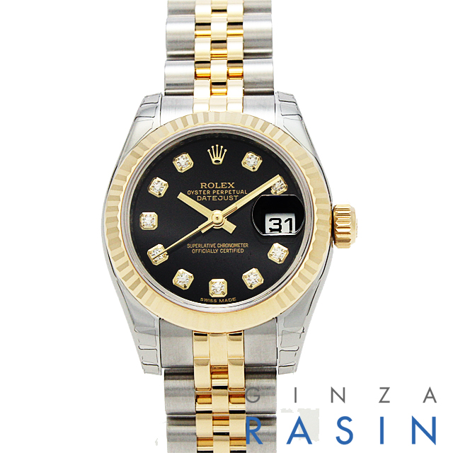 デイトジャスト 10Pダイヤ 179173G メイン画像