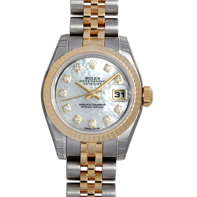 デイトジャスト 10Pダイヤ 179173NG メイン画像