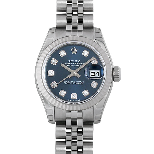 デイトジャスト 10Pダイヤ 179174G メイン画像