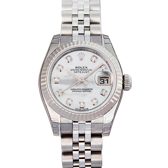 デイトジャスト 10Pダイヤ 179174NG メイン画像