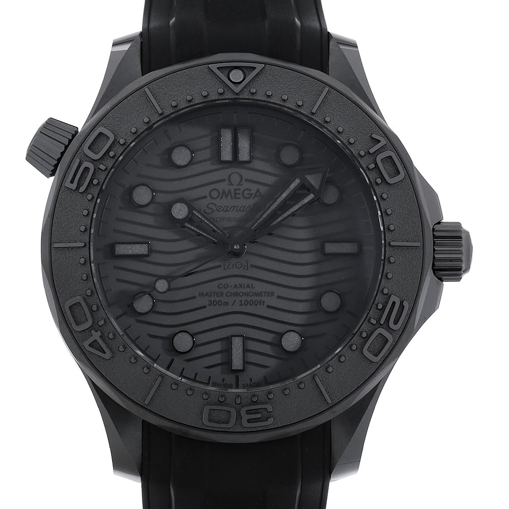シーマスター ダイバー300M コーアクシャル マスタークロノメーター ブラック ブラック 210.92.44.20.01.003 メイン画像