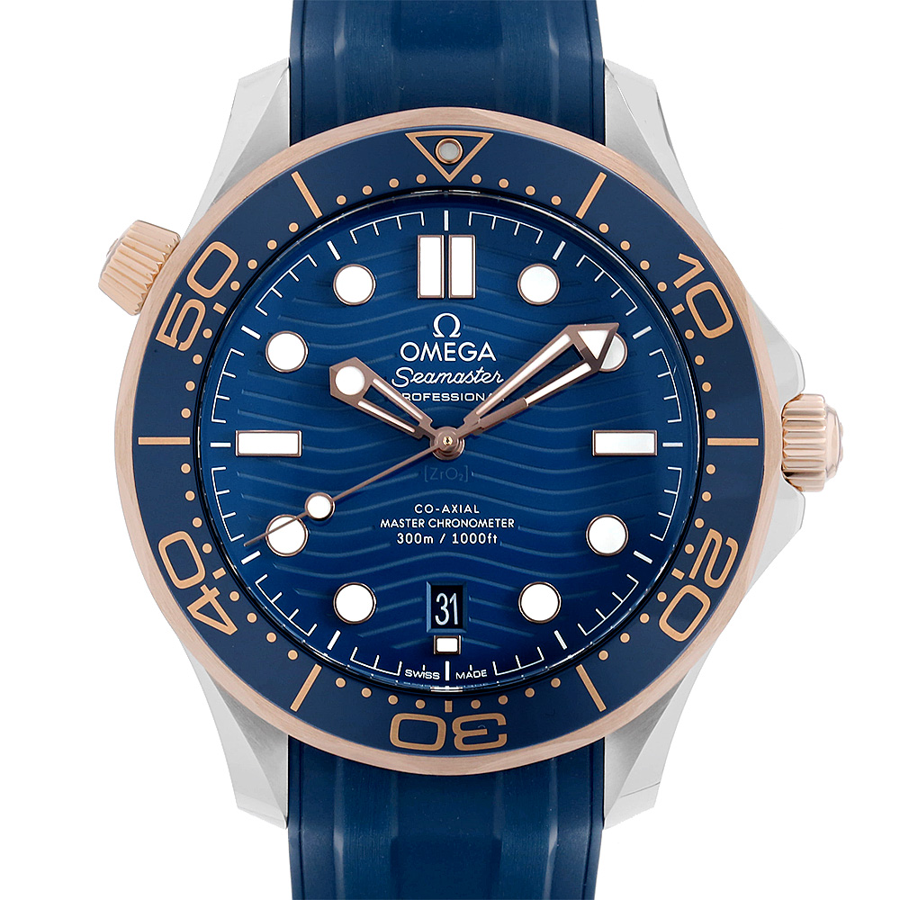 シーマスター ダイバー 300M コーアクシャル マスタークロノメーター 210.22.42.20.03.002 メイン画像