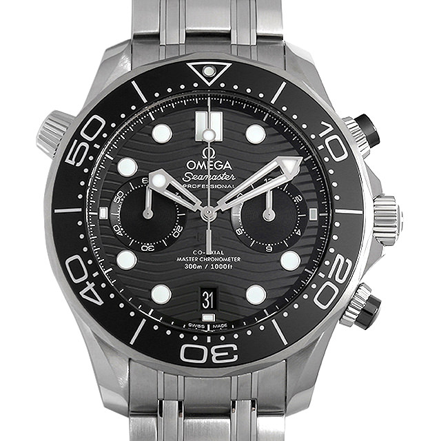 シーマスター ダイバー300 コーアクシャル マスタークロノメーター クロノグラフ 210.30.44.51.01.001 メイン画像