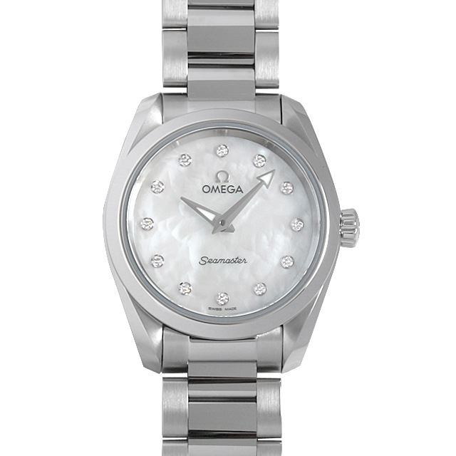 シーマスター アクアテラ クォーツ 12Pダイヤ 220.10.28.60.55.001 メイン画像