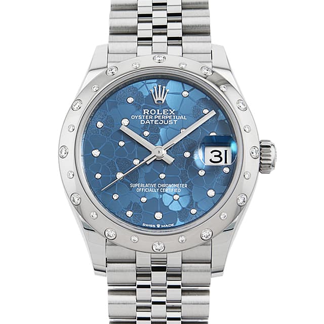 278344RBR ブルーフローラルモチーフ ROLEX（ロレックス