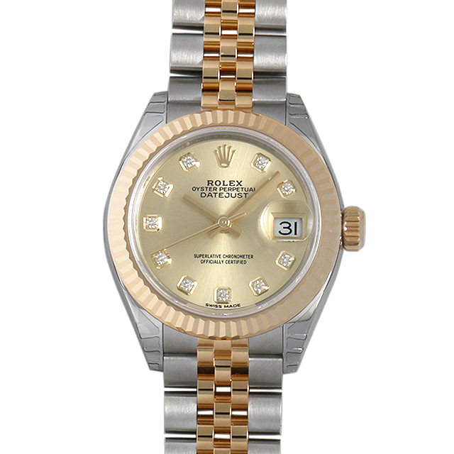 デイトジャスト 10Pダイヤ 279173G メイン画像