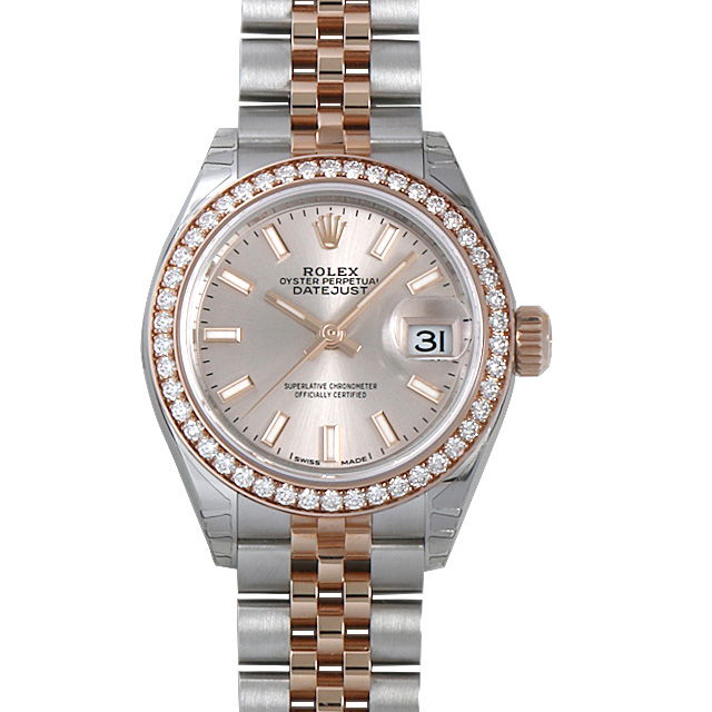 デイトジャスト28 ベゼルダイヤ ジュビリーブレス 279381RBR メイン画像