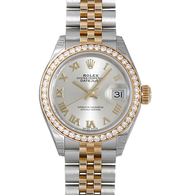 デイトジャスト28 ベゼルダイヤ ジュビリーブレス 279383RBR メイン画像