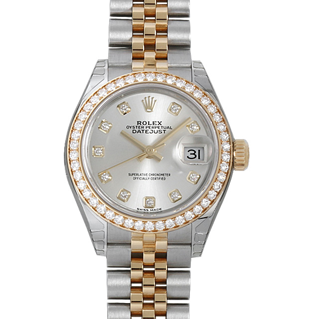 デイトジャスト28 ベゼルダイヤ ジュビリーブレス 279383RBR メイン画像