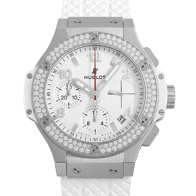 ビッグバン スチールホワイト ダイヤモンド 342.SE.230.RW.114 メイン画像