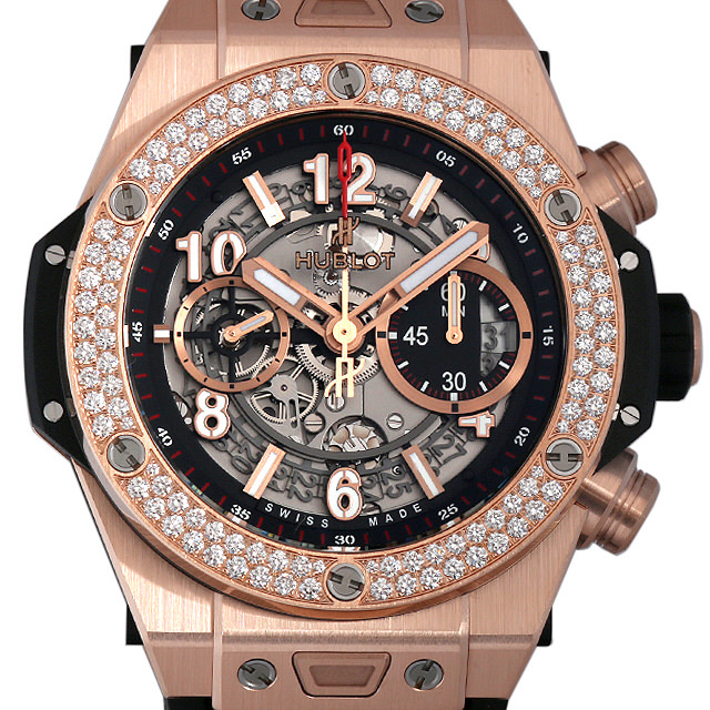 ビッグバン ウニコ キングゴールド ダイヤモンド 411.OX.1180.RX.1104 メイン画像