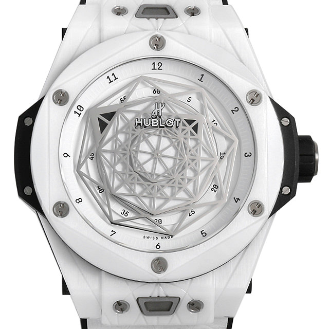 ビッグバン ウニコ サンブルー セラミック ホワイト 世界限定200本 415.HX.2027.VR.MXM19 メイン画像