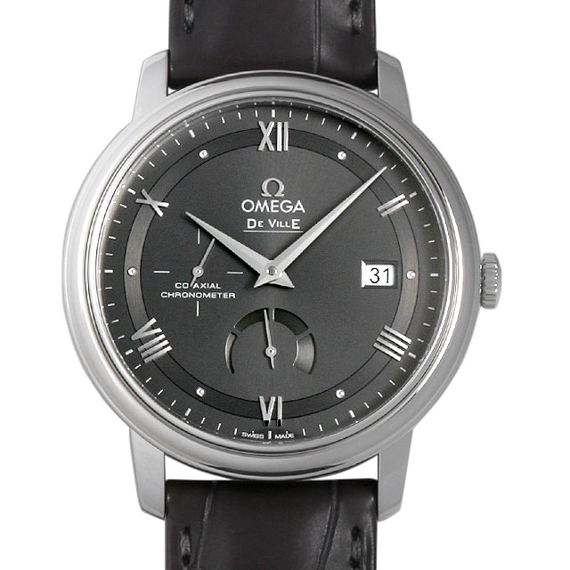 デ・ヴィル プレステージ コーアクシャル パワーリザーブ 424.13.40.21.06.001 メイン画像